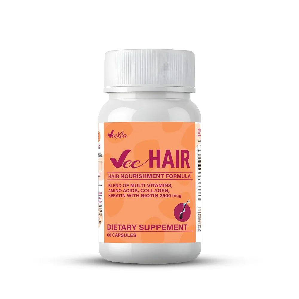 vitamin for hair loss Vee Hair Capsules with 40+ essential vitamins and natural extracts for hair loss support and thickness restoration