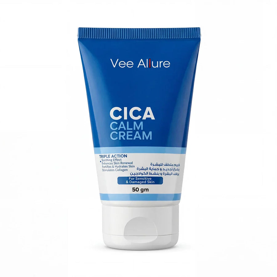 Vee Allure Cica Calm Cream , French Repair Cream for Face & Body