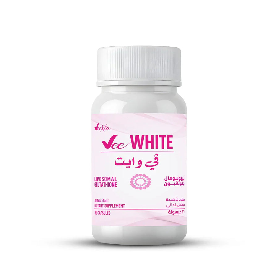 Vee White Glutathione capsules with Vitamin C , Advanced Skin Whitening Support